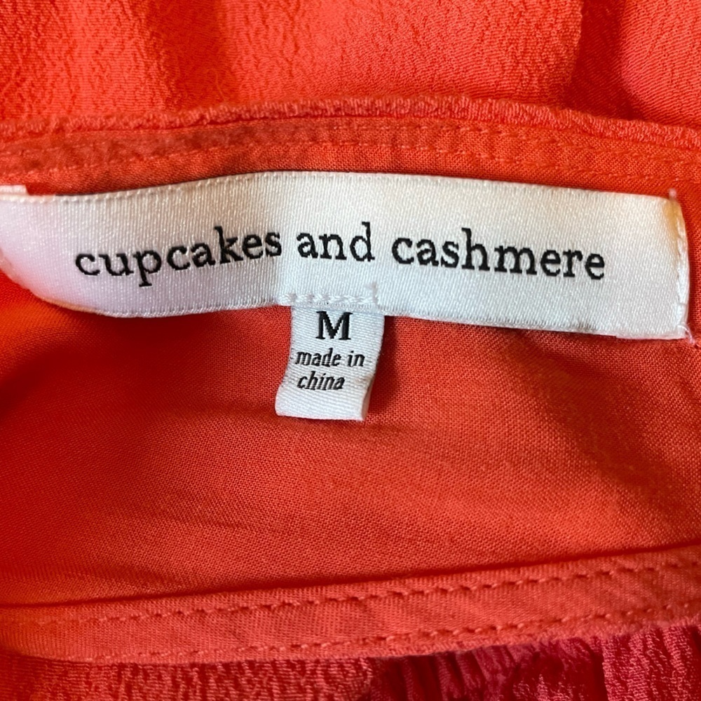 Cupcakes & Cashmere coral jumpsuit - Picture 8 of 11